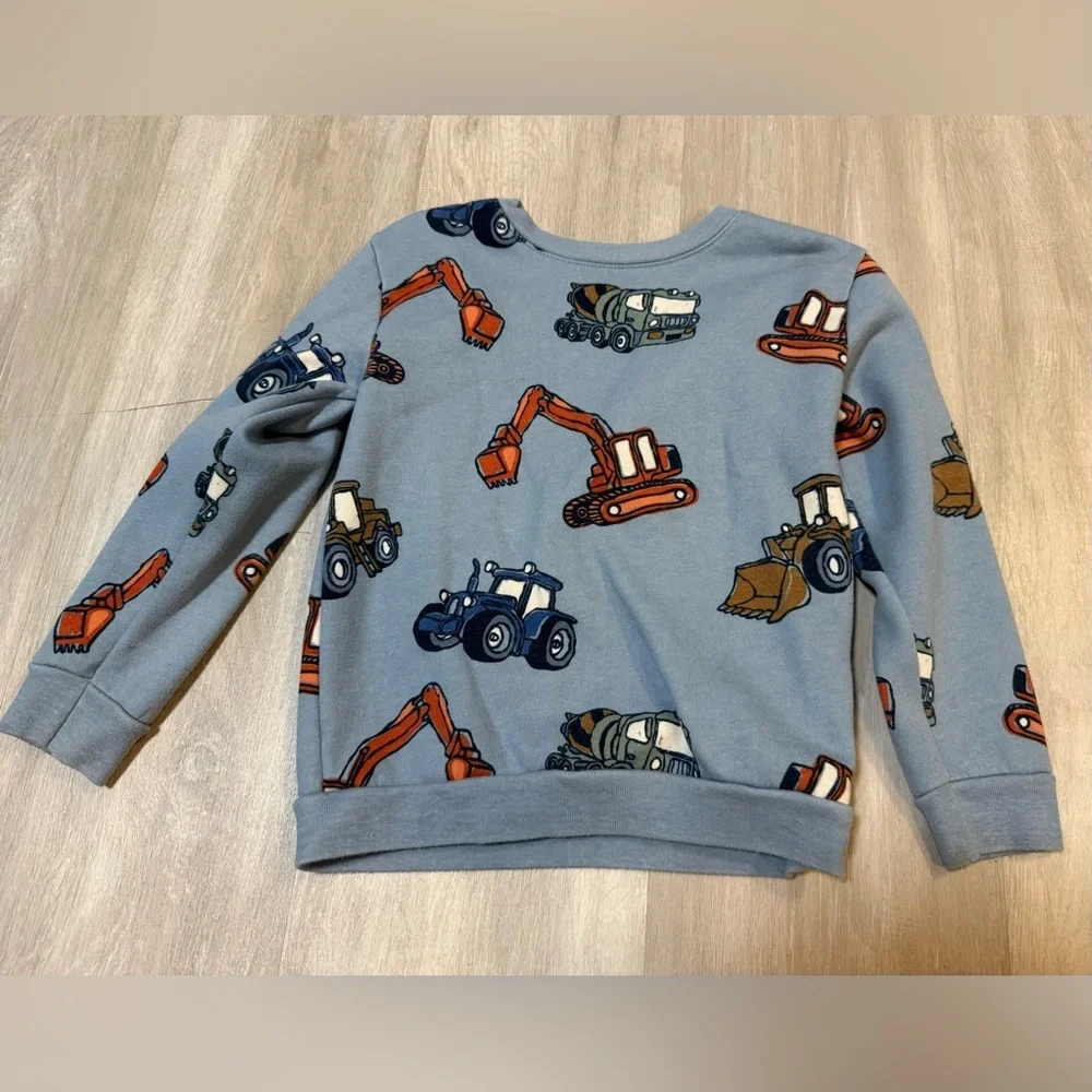 Boys Clothes Lot Size 5T Hoodies Sweatshirts Pants Bundle Cars Trucks